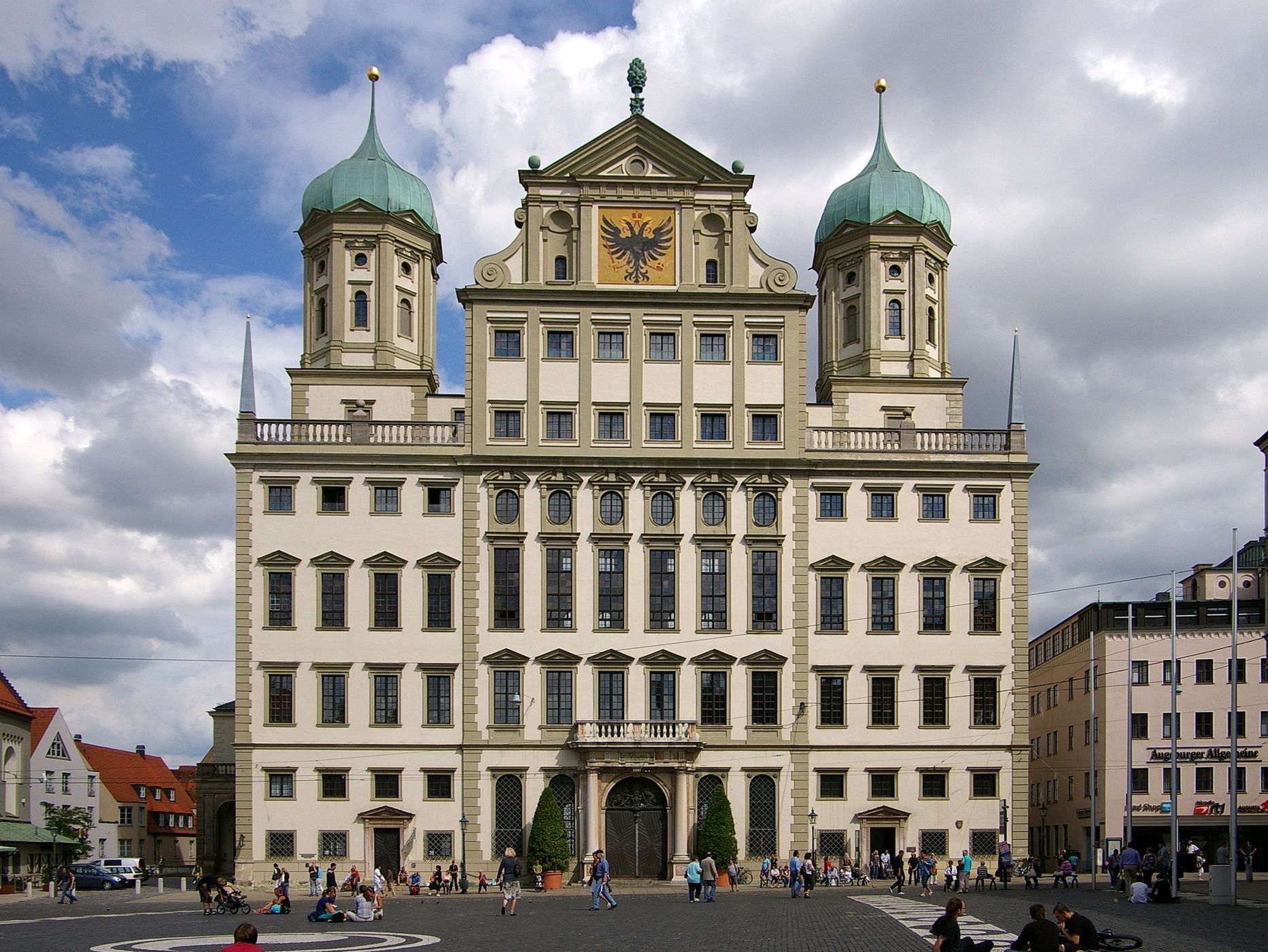 Rathausplatz, Augsburg, Germany