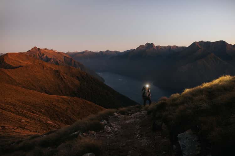 Ridge line near Hanging Valley Shelter, Kepler Track