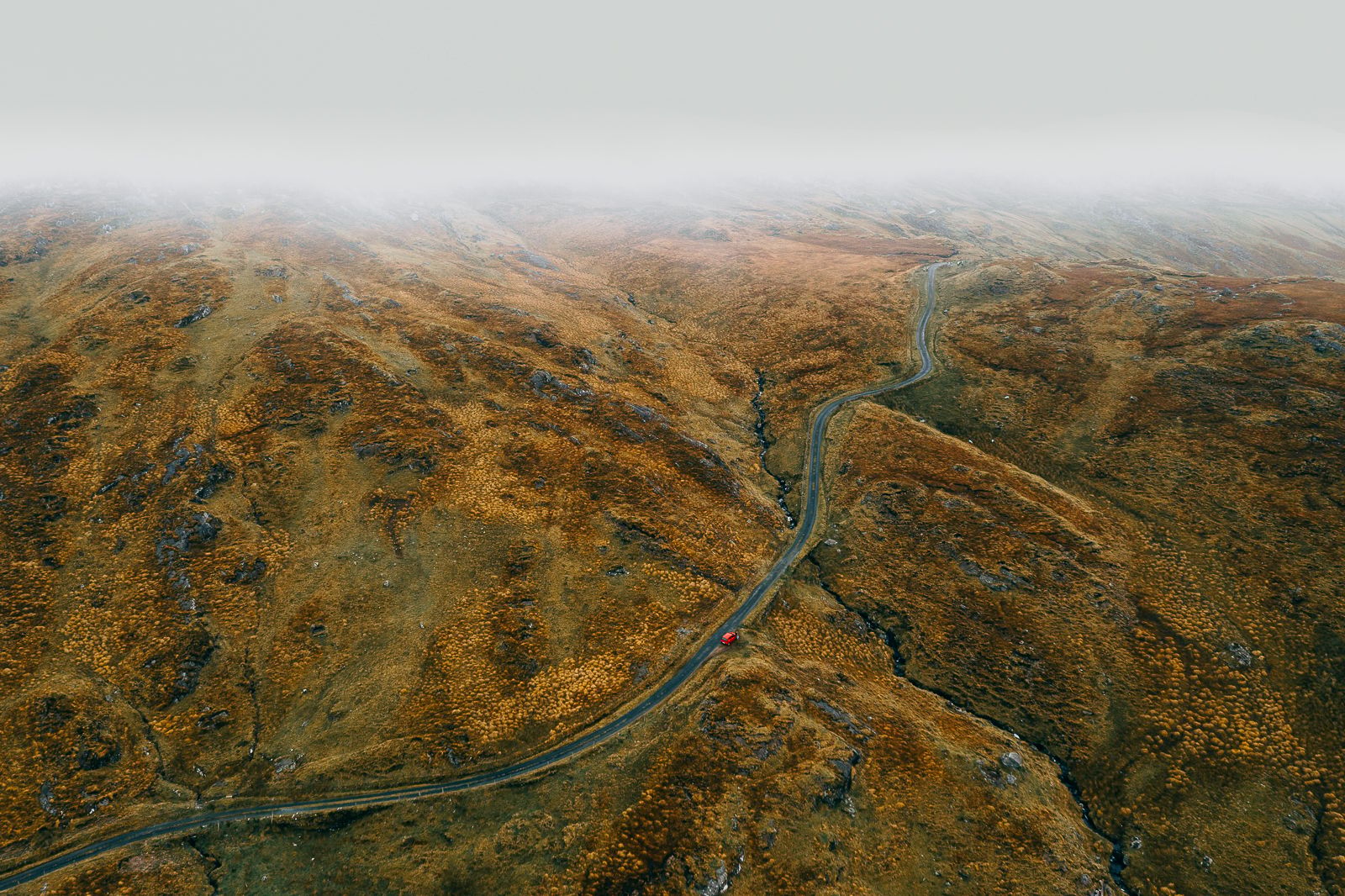 Road to Priest's Leap, Ireland