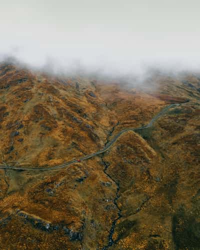Road to Priest's Leap (Drone)