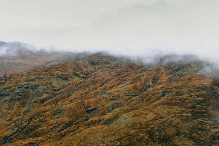 Road to Priest's Leap (Drone)