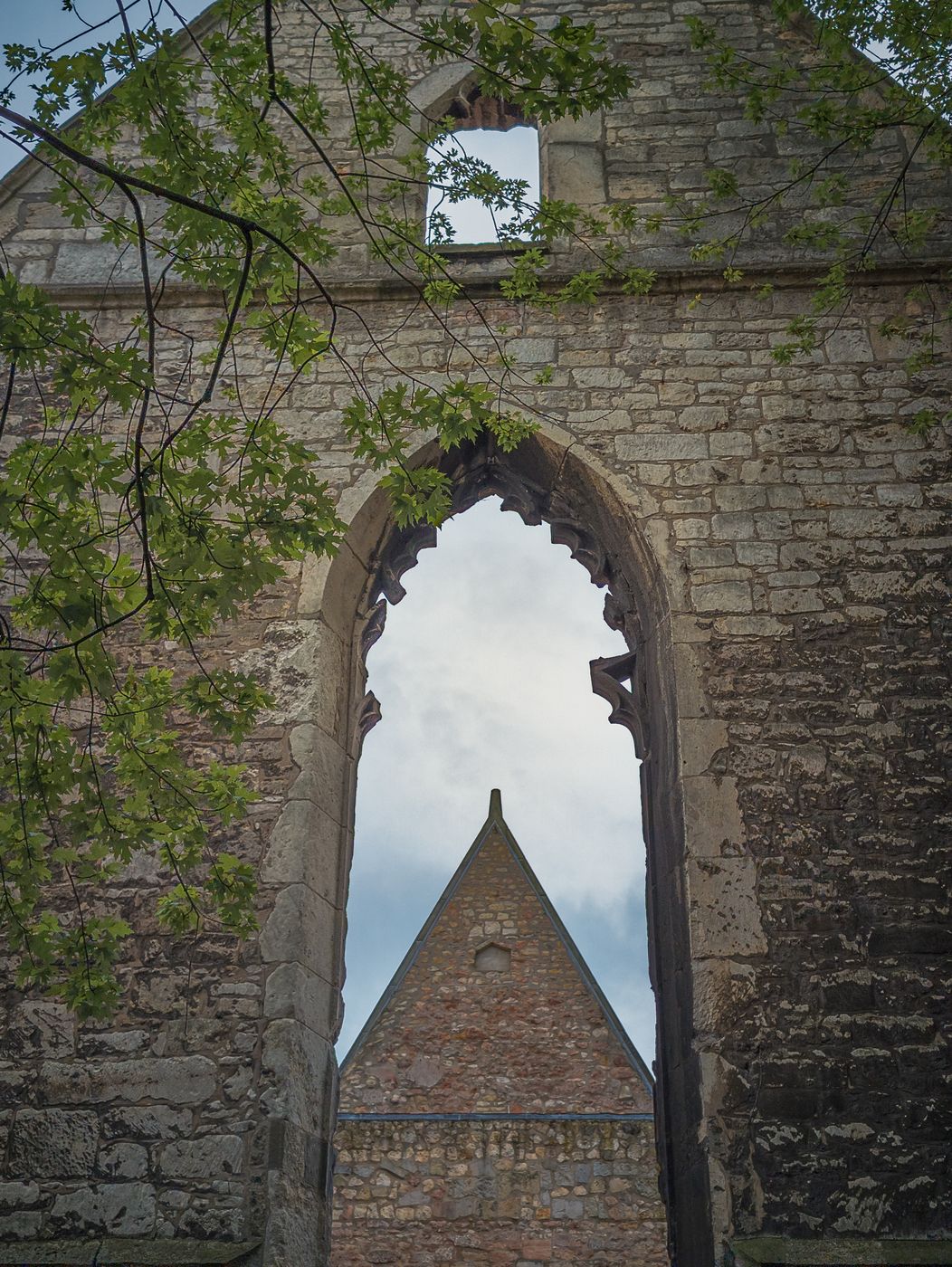 Ruine der Aegidienkirche in Hannover, Germany