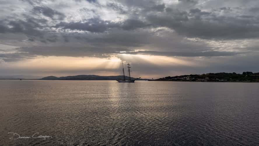 Sailing Boat, Spiaggia de La Sciumara, Sardinia