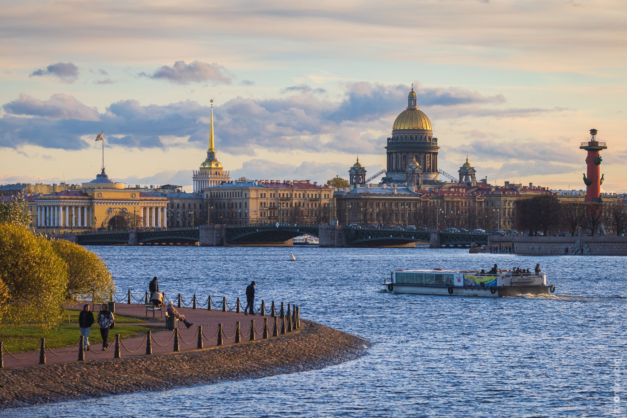 Saint-Petersburg panorama, Russian Federation