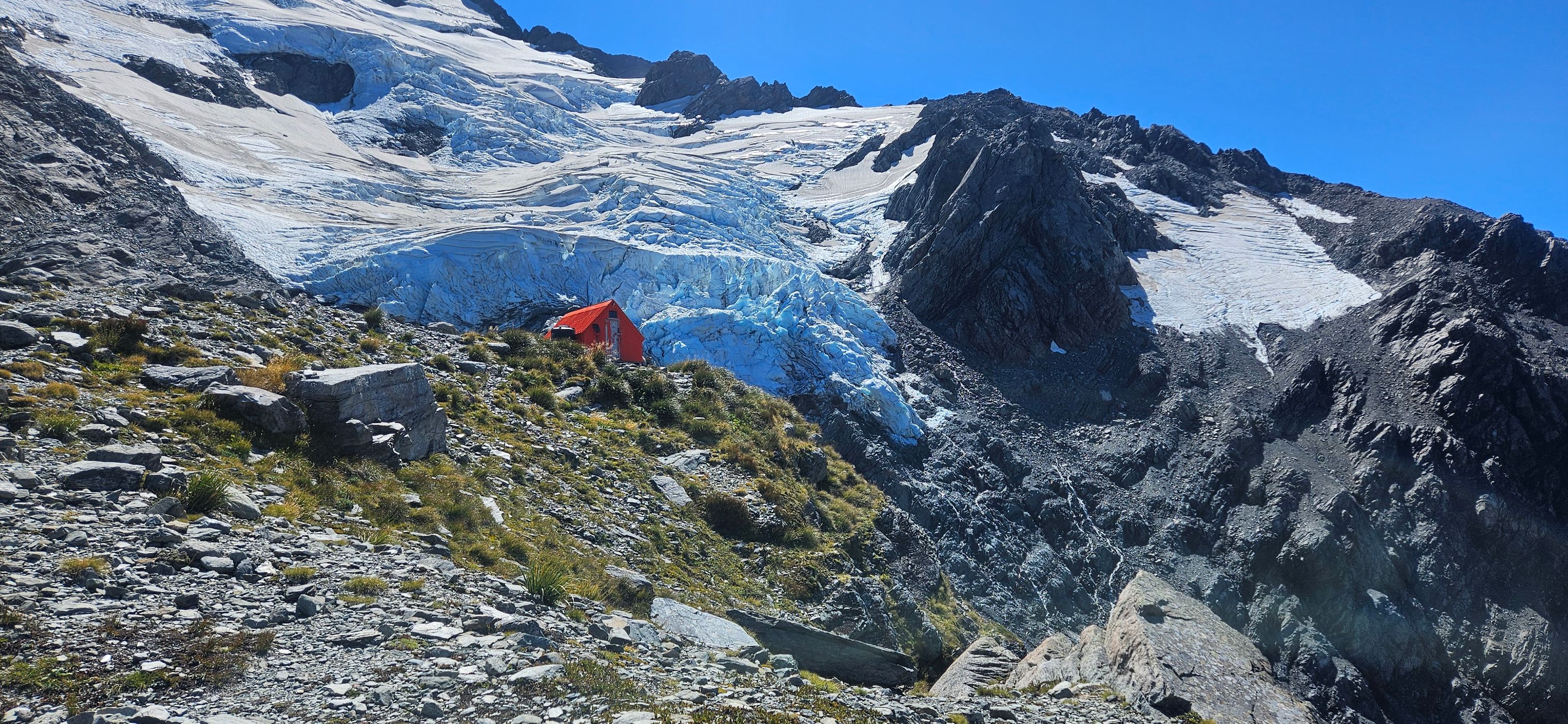 Sefton Bivouac, Mount Cook National Park, New Zealand