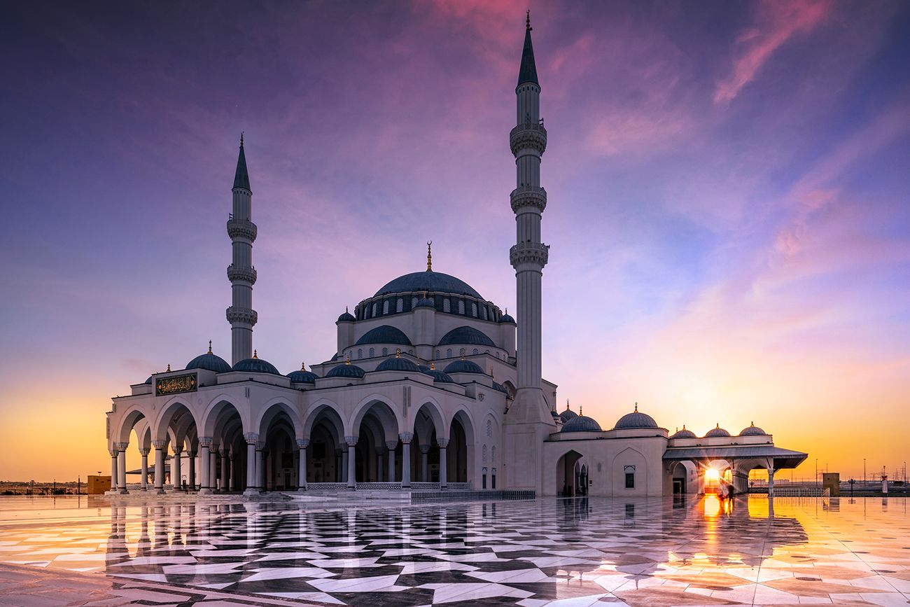 Sharjah Mosque, United Arab Emirates