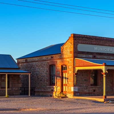 Silverton Municipal Chambers. New South Wales., Australia