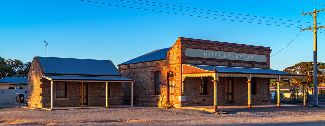 Silverton Municipal Chambers. New South Wales.