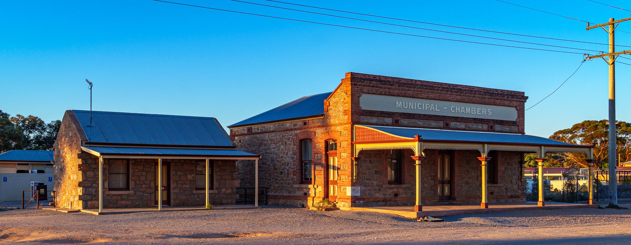 Silverton Municipal Chambers. New South Wales., Australia