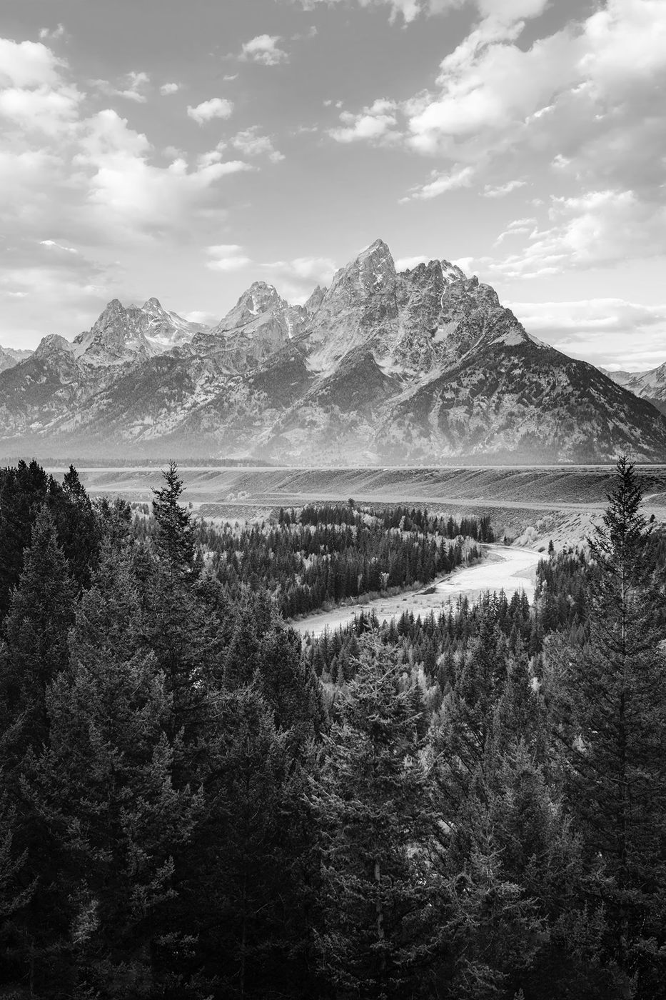 Snake River Junction, Grand Teton NP, Wyoming, USA
