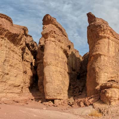 Solomon's Pilar, Timna park, Israel