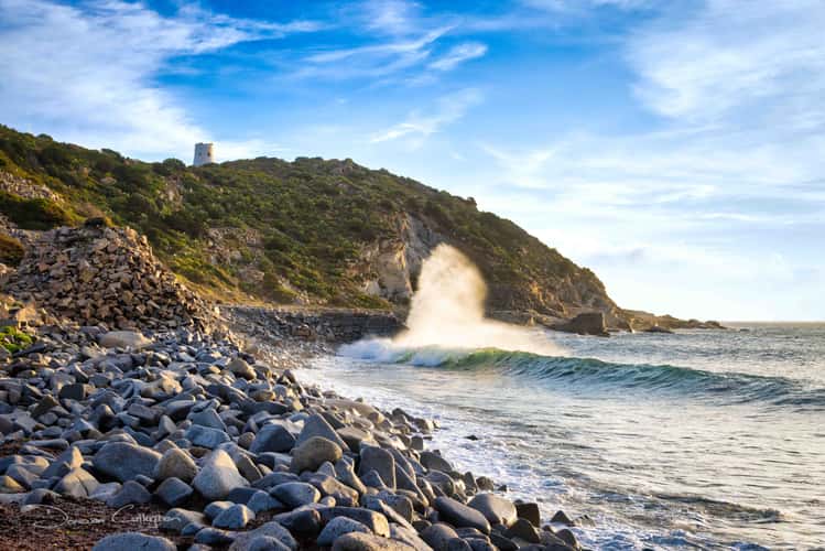 Spiaggia di Capo Carbonara Beach, Villasimius, Sardinia