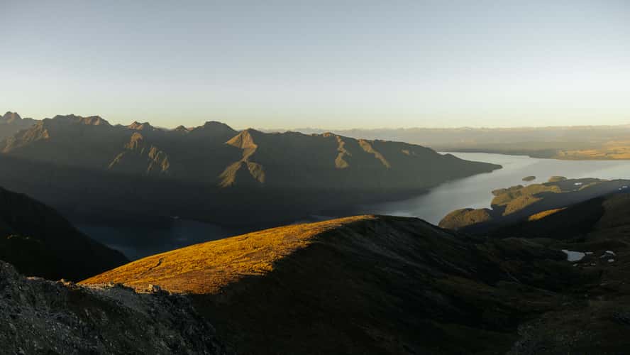 Spot behind the Peak, Kepler Track, Fiordland National Park