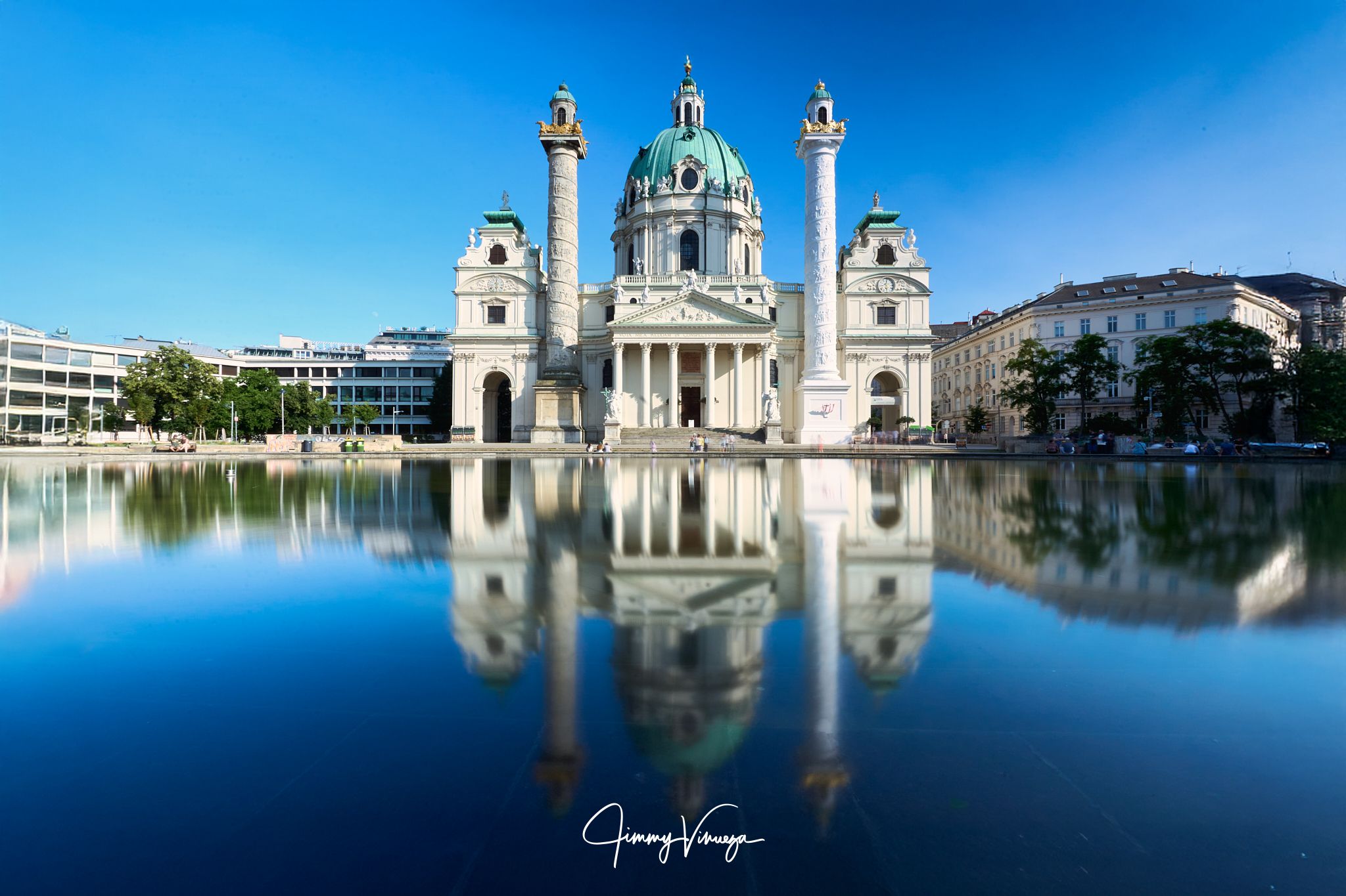 St. Charles Church, Vienna , Austria
