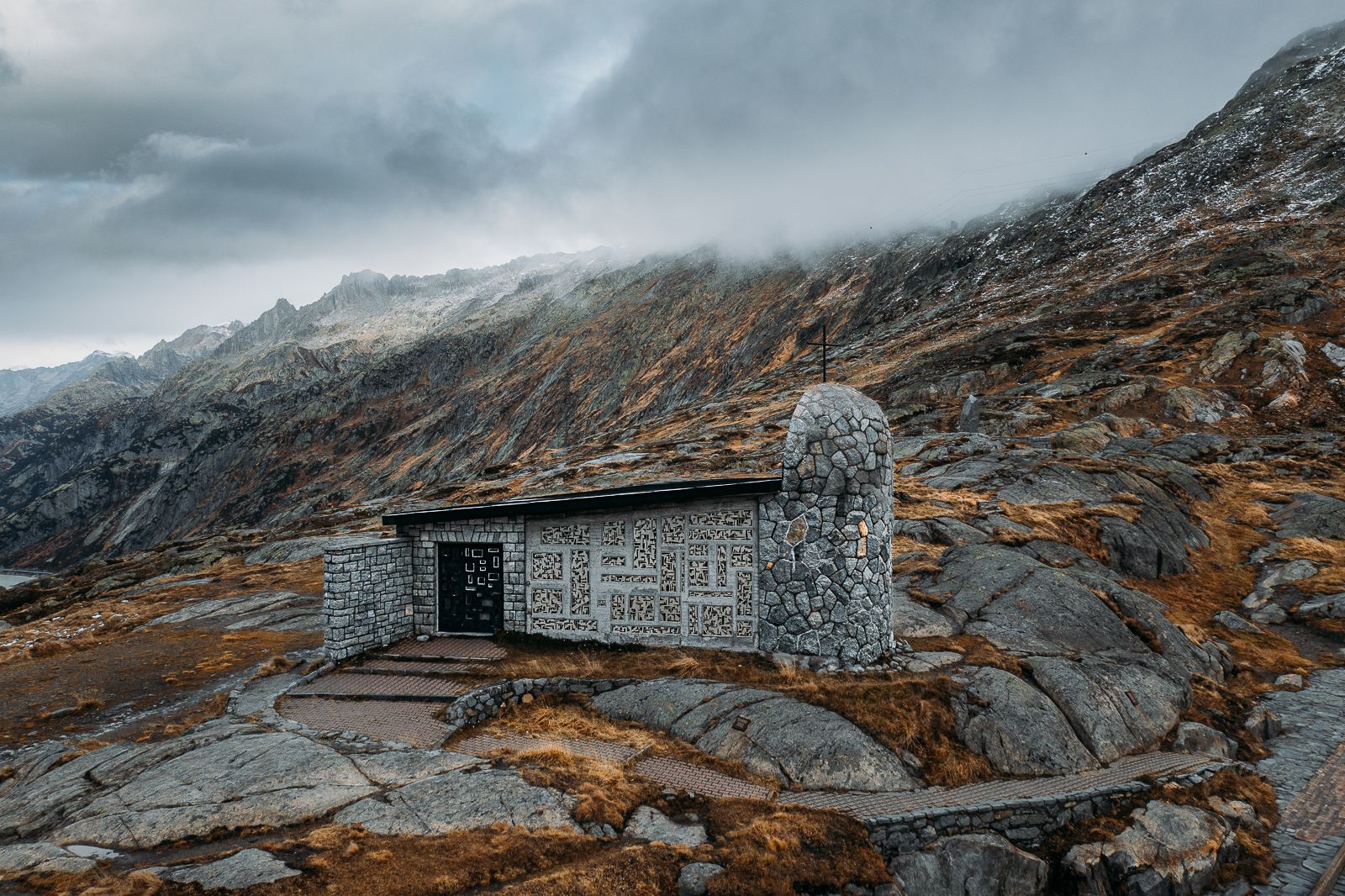 St. Christopherus Chapel (Drone), Switzerland