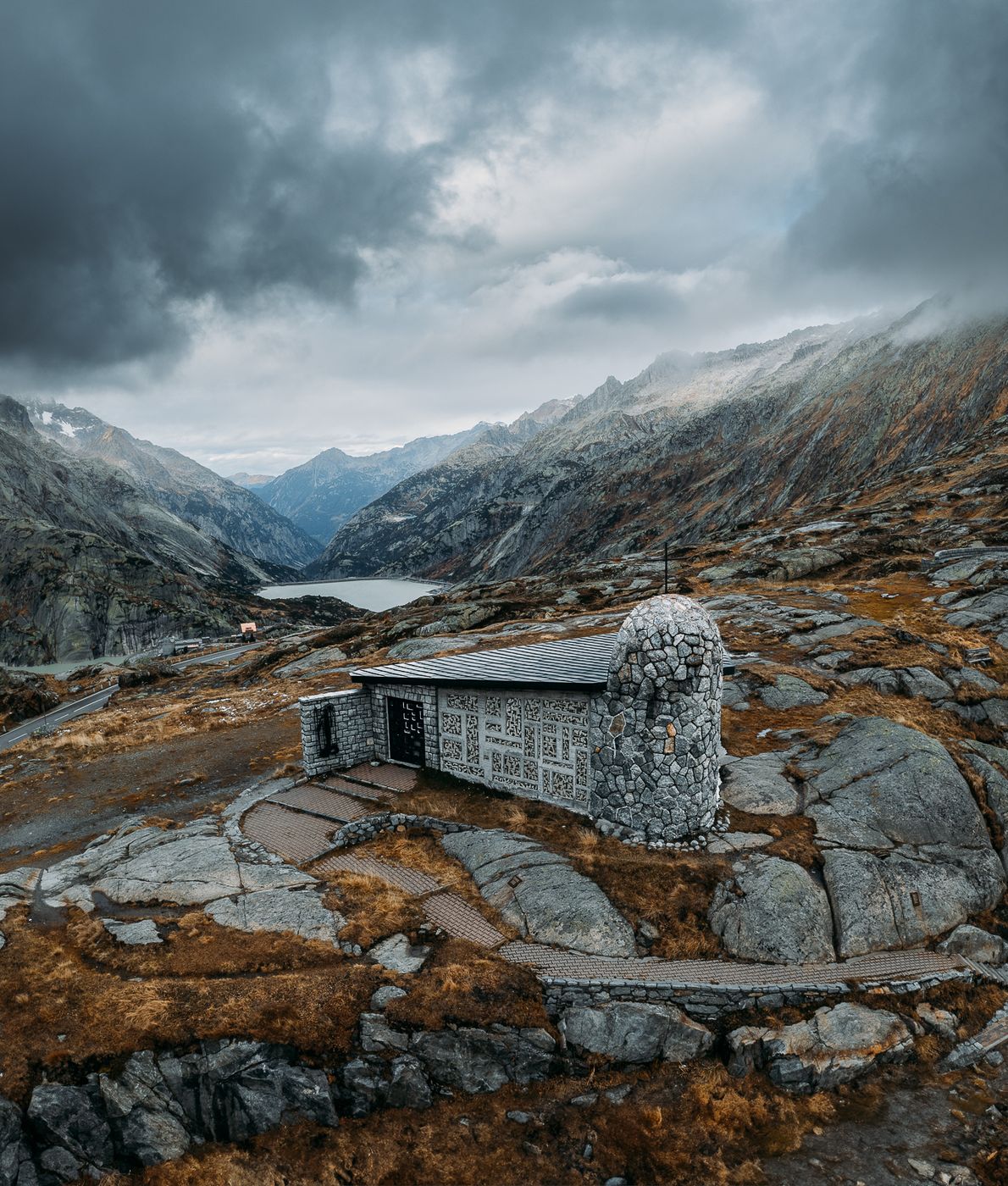 St. Christopherus Chapel (Drone), Switzerland