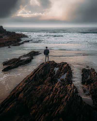 St. Finians Bay Rocks (Drone)