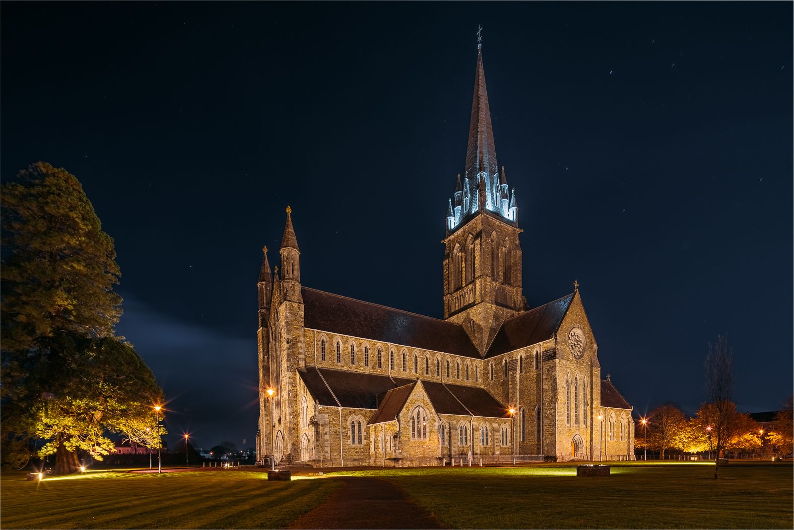 Front View of St. Mary’s Cathedral, Killarney, Ireland