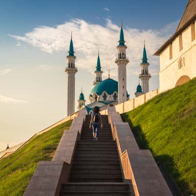 Stairs leading to Kazan Kremlin, Russian Federation