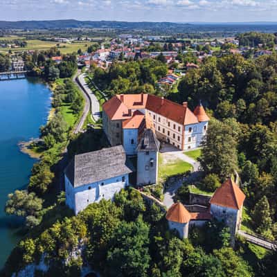 Stari Grad Ozalj (drone), Croatia