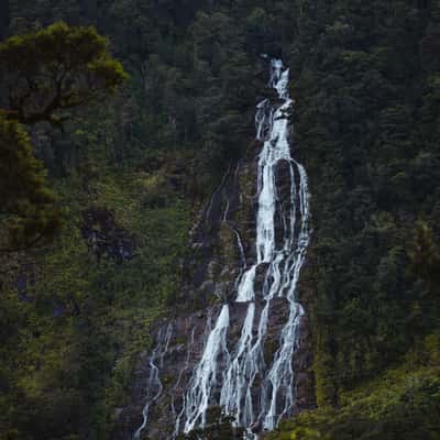 Stella Falls, Doubtful Sound, Fiordland National Park, New Zealand