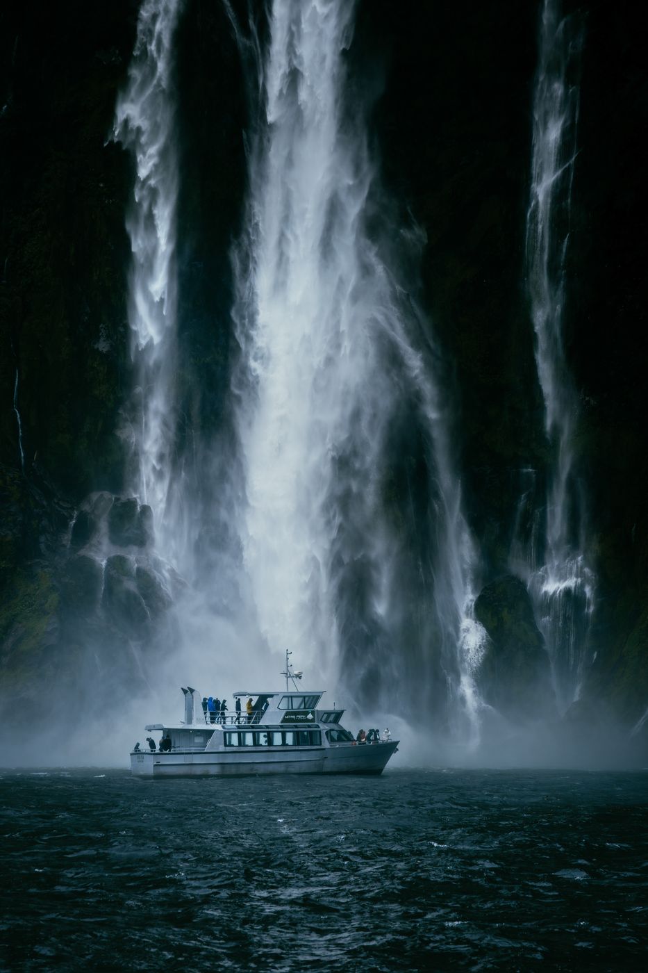 Sterling Falls, Milford Sound!, New Zealand