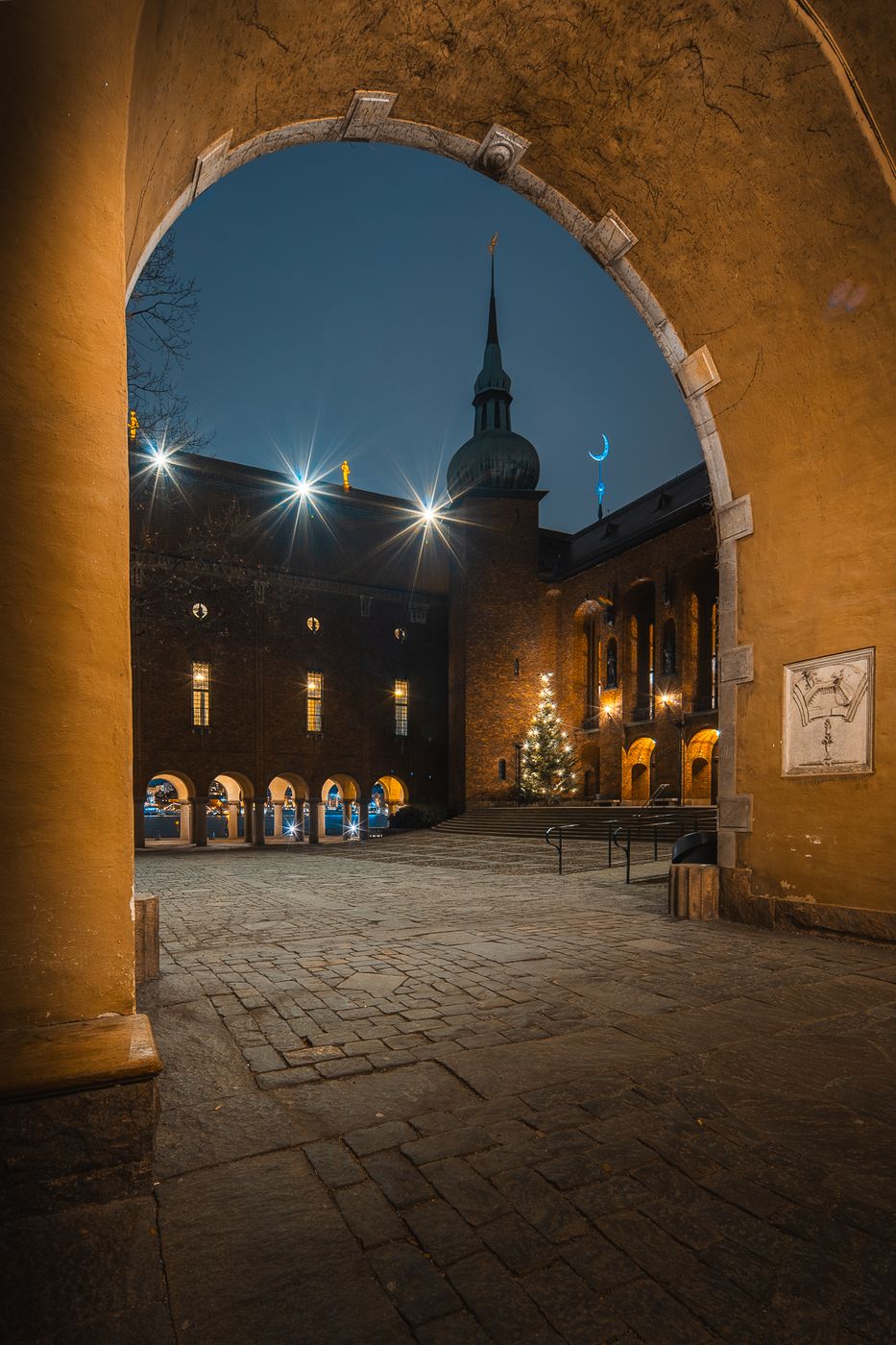 Stockholms Stadhus Inside View, Sweden
