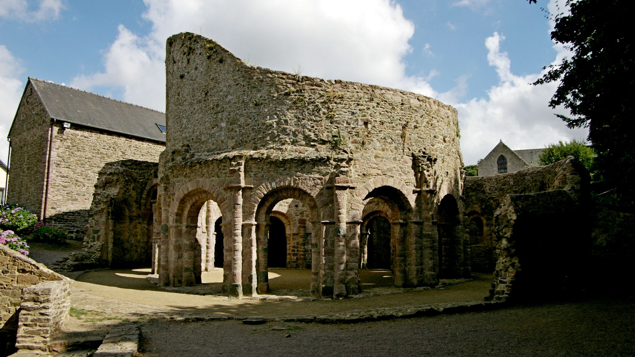 Temple de Lanleff, France