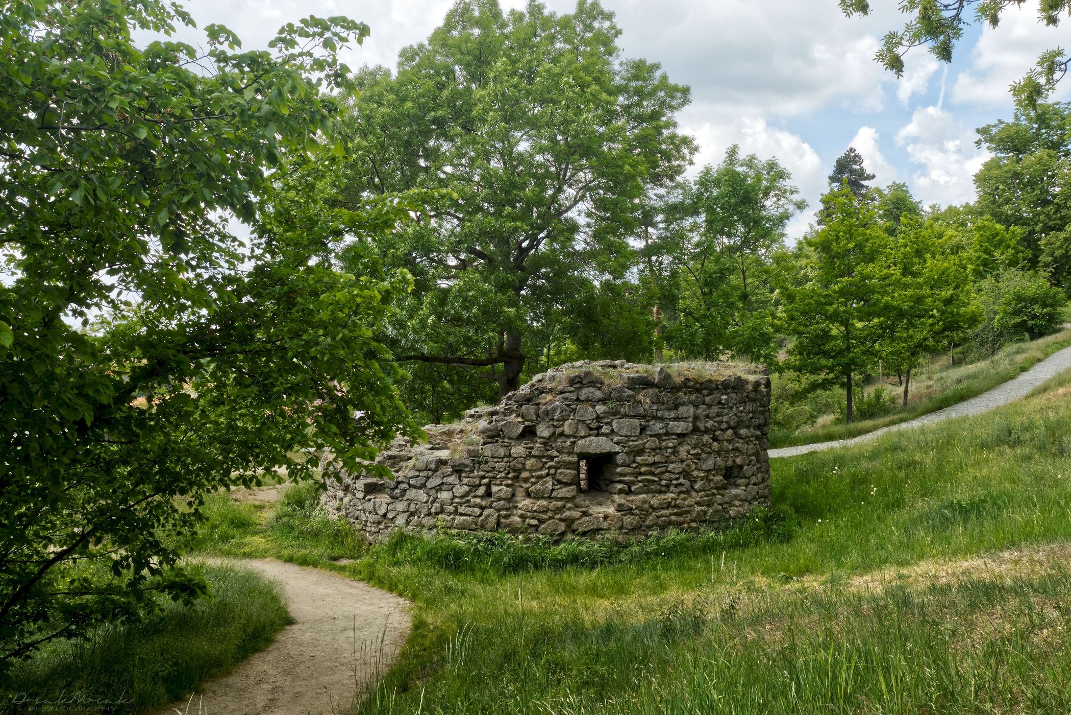 The bastion at 'Hrádek', Czech Republic