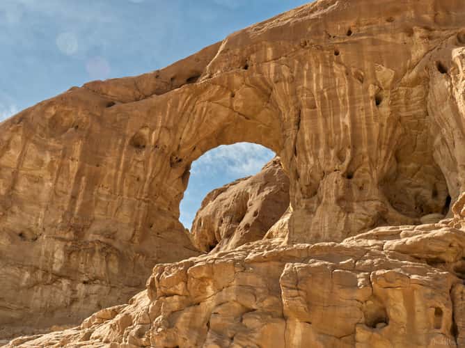 The big bow, Timna park