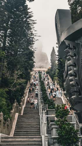 The Big Buddha (Tian Tan Buddha)