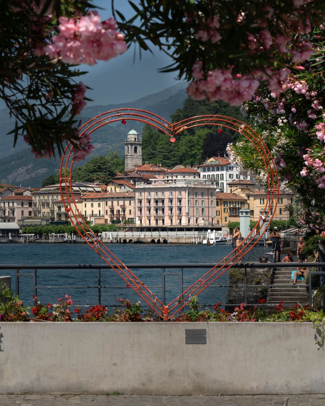 The heart of Bellagio, Italy