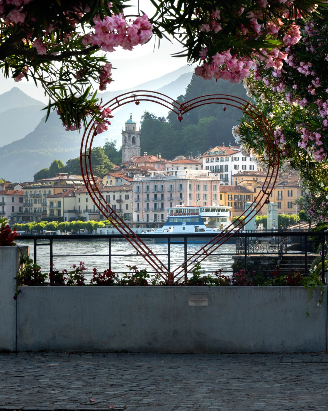 The heart of Bellagio, Italy