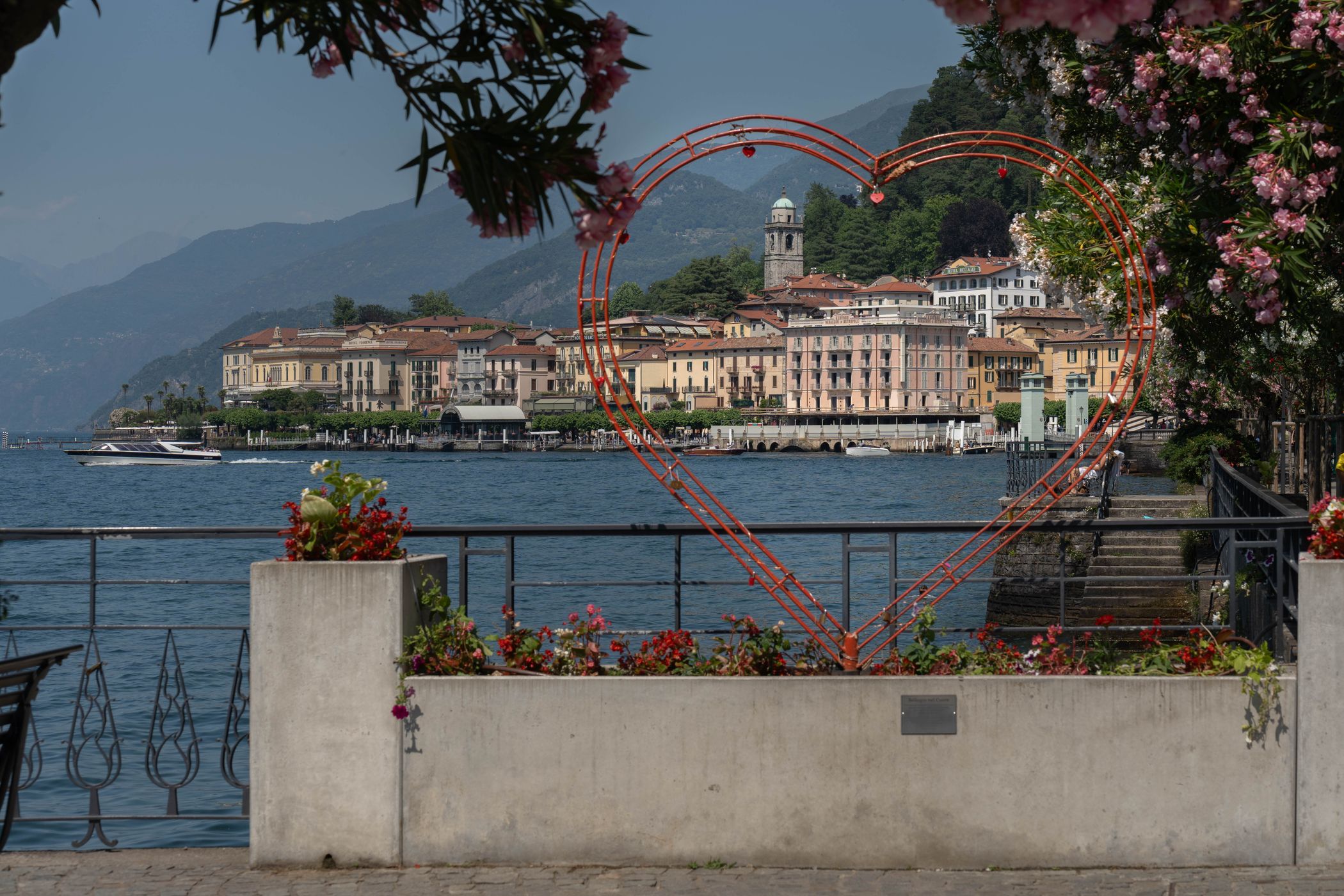 The heart of Bellagio, Italy