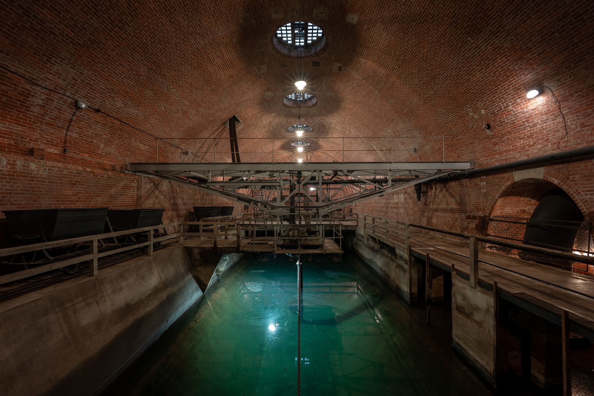 The old wastewater treatment plant, Czech Republic