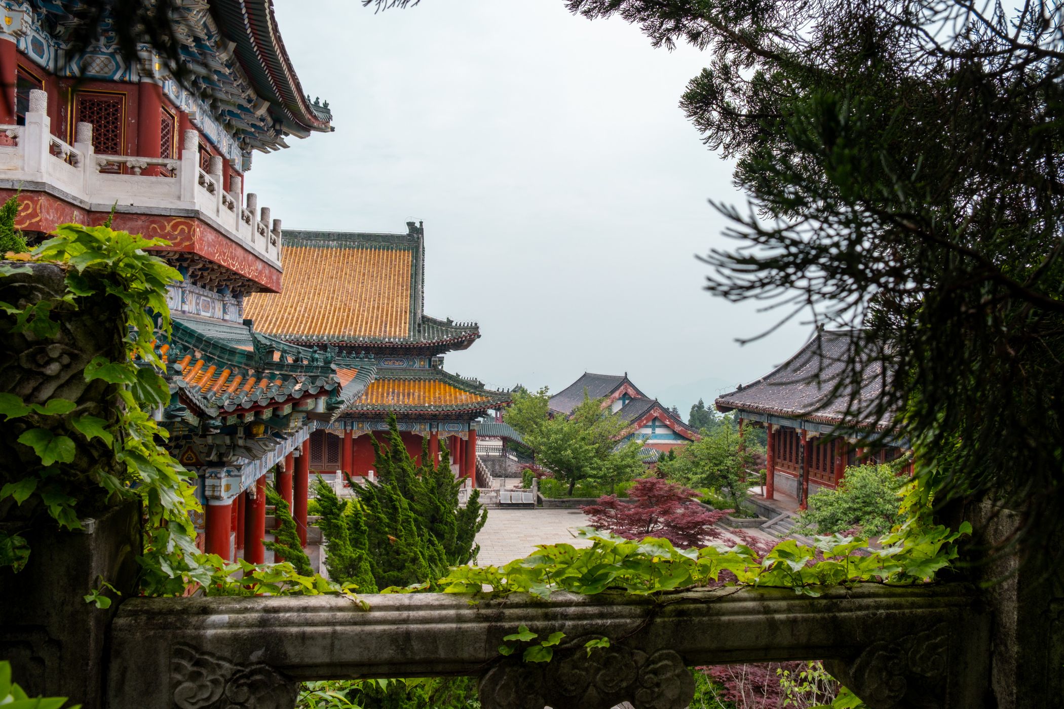 Tianmenschan Temple, China