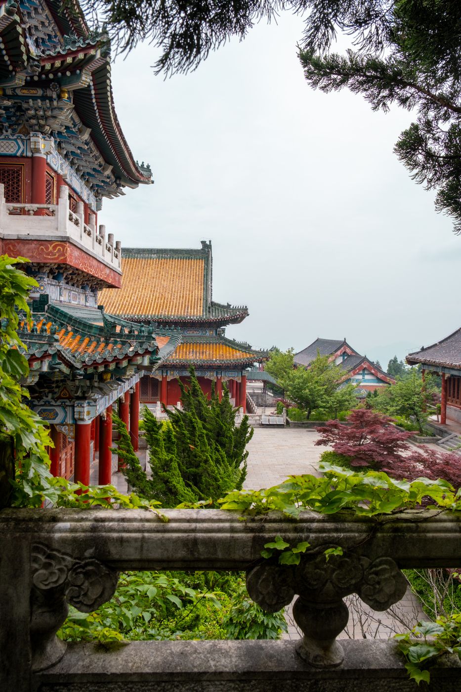 Tianmenschan Temple, China