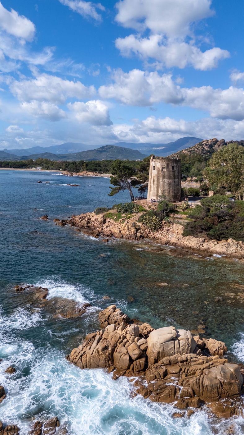 Torre di Santa Maria Navarrese, Sardinia, Italy