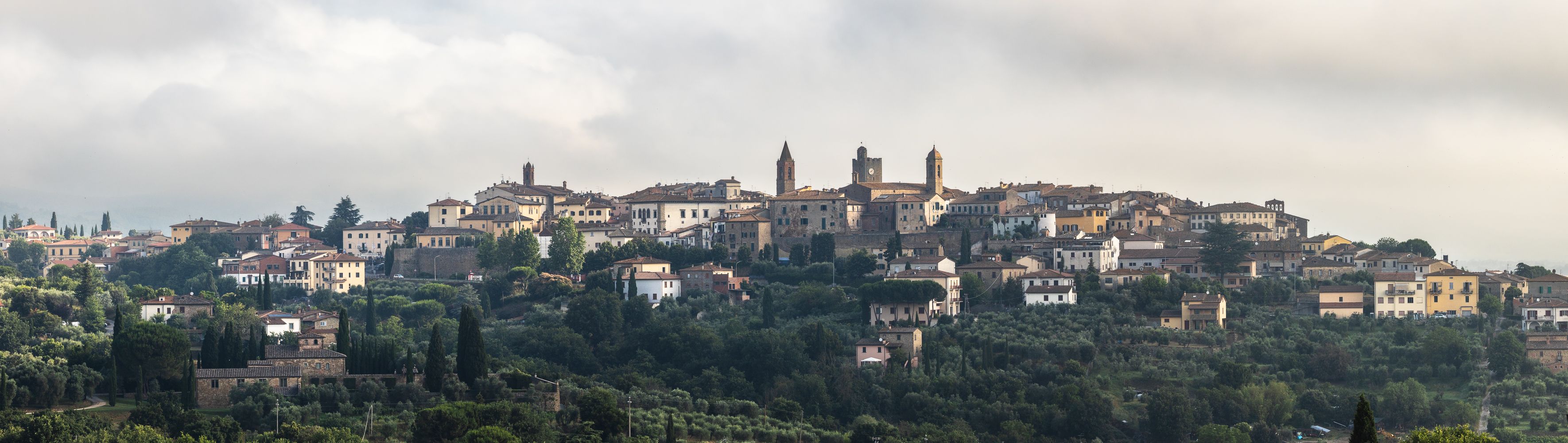 Monte San Savino Town Overlook, Italy