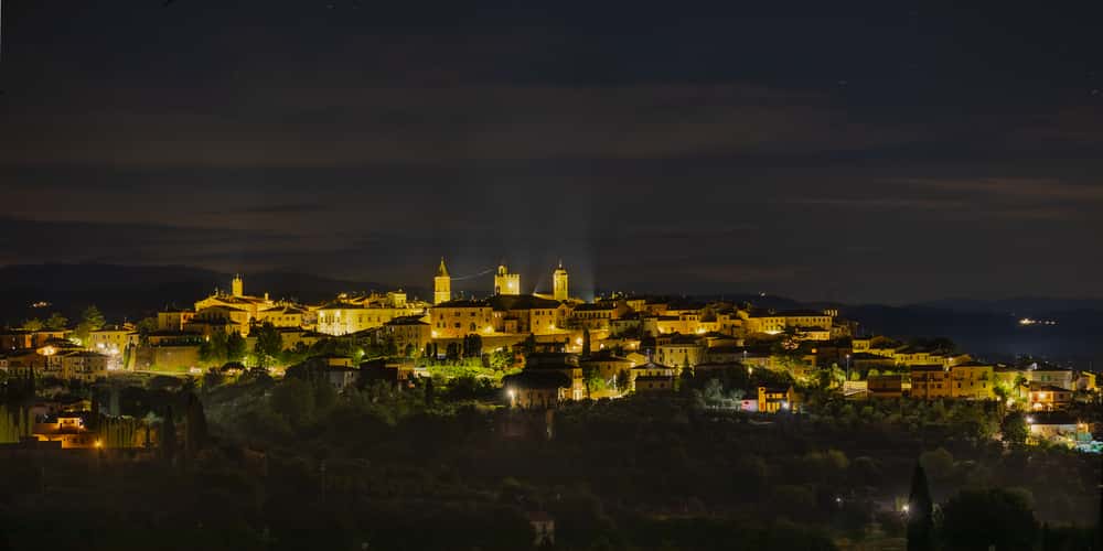 Monte San Savino Town Overlook