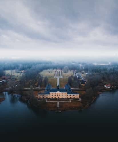 Uriksdal Castle (Drone)