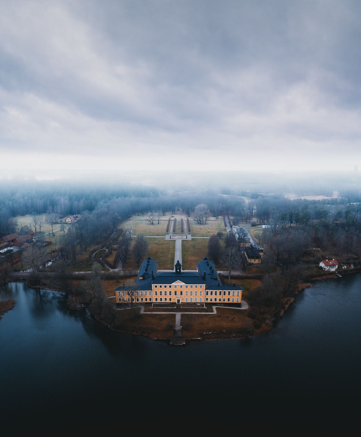 Uriksdal Castle (Drone), Sweden