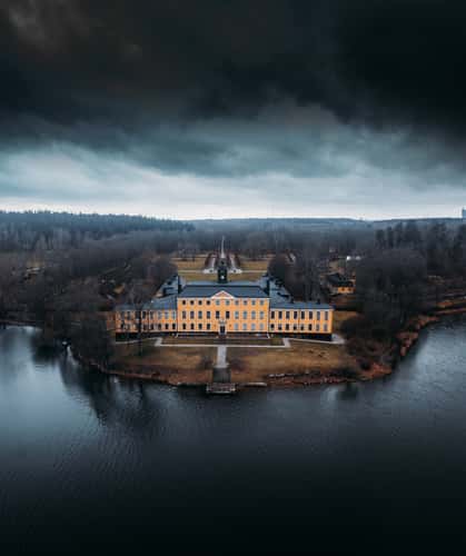 Uriksdal Castle (Drone)