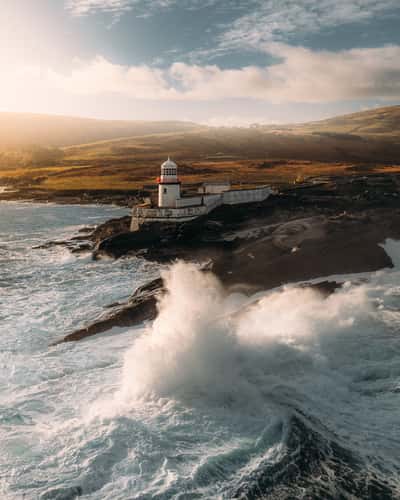 Valentia Island Lighthouse (Drone)