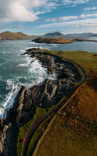 Valentia Island Lighthouse (Drone)