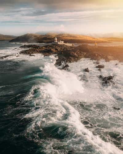 Valentia Island Lighthouse (Drone)