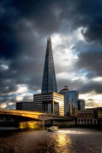 View on the Shard, London