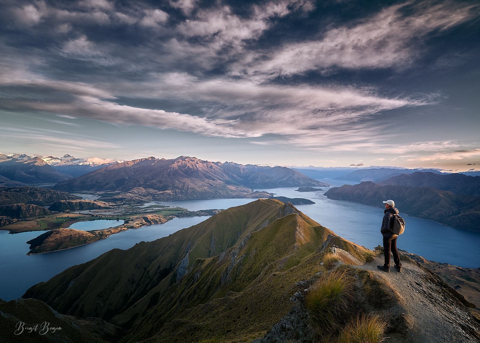 Views from Skyline Track, Roys Peak, New Zealand