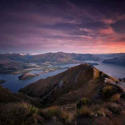Views from Skyline Track, Roys Peak, New Zealand