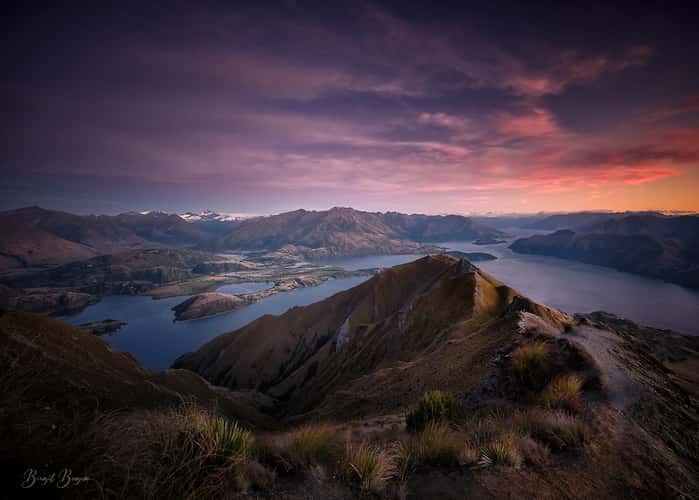 Views from Skyline Track, Roys Peak